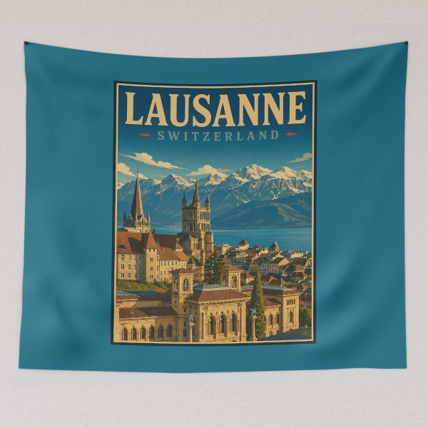 Item preview, Lausanne - Switzerland designed and sold by GoodOldVintage.