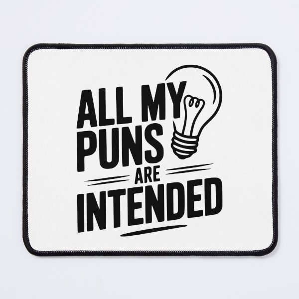 Item preview, All My Puns Are Intended designed and sold by Frank Ring.