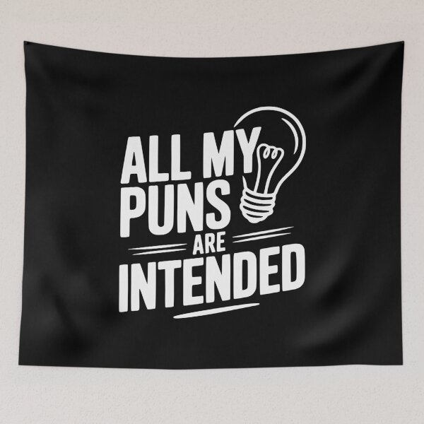 Item preview, All My Puns Are Intended designed and sold by Frank Ring.