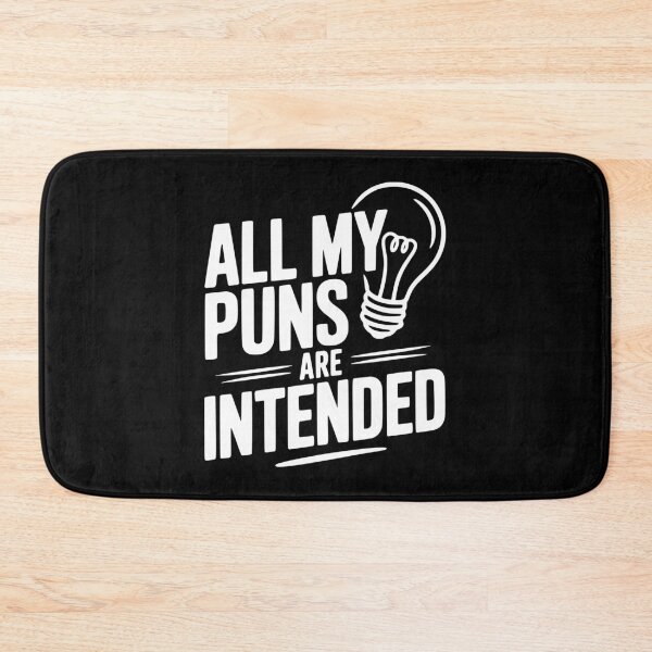 Item preview, All My Puns Are Intended designed and sold by Frank Ring.
