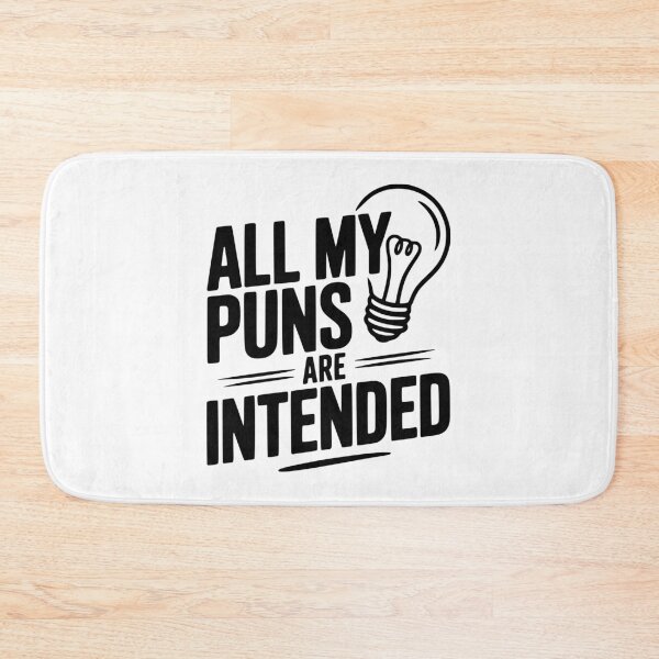 Item preview, All My Puns Are Intended designed and sold by Frank Ring.