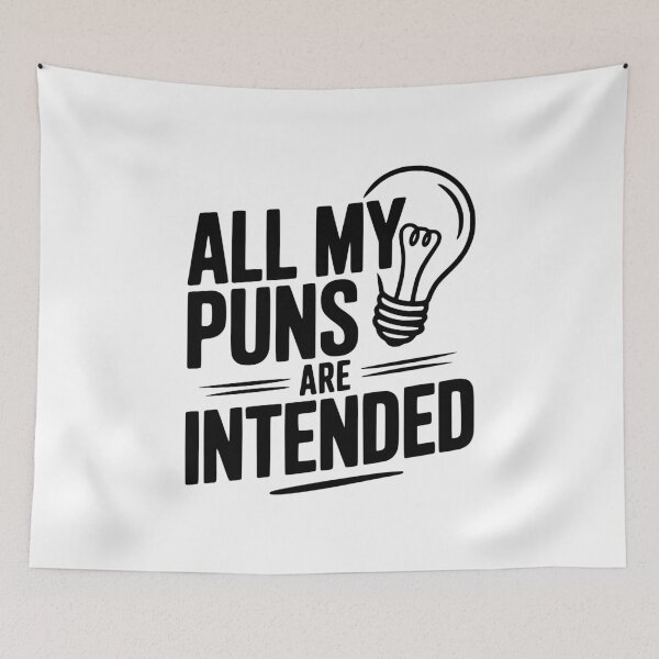 Item preview, All My Puns Are Intended designed and sold by Frank Ring.
