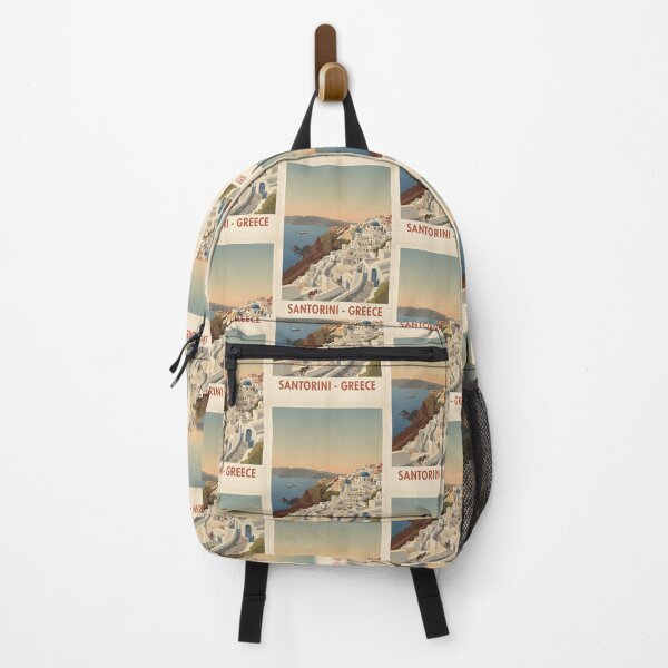 Item preview, Santorini Greece, Greek Island Vintage Travel Tourism designed and sold by TravelersGems.
