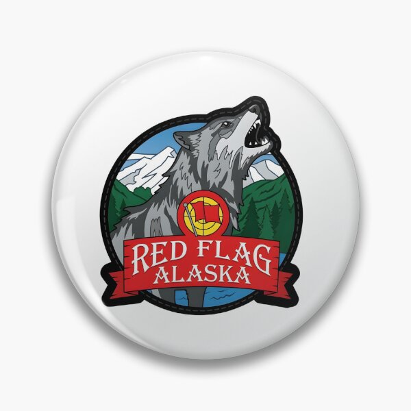 Item preview, Red Flag-Alaska Military Exercise Patch designed and sold by CharlieDesings.