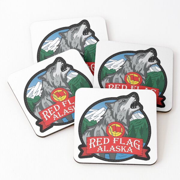 Item preview, Red Flag-Alaska Military Exercise Patch designed and sold by CharlieDesings.
