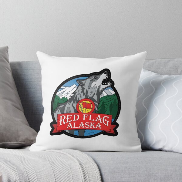 Item preview, Red Flag-Alaska Military Exercise Patch designed and sold by CharlieDesings.