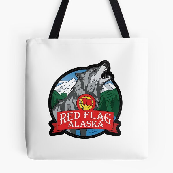 Item preview, Red Flag-Alaska Military Exercise Patch designed and sold by CharlieDesings.