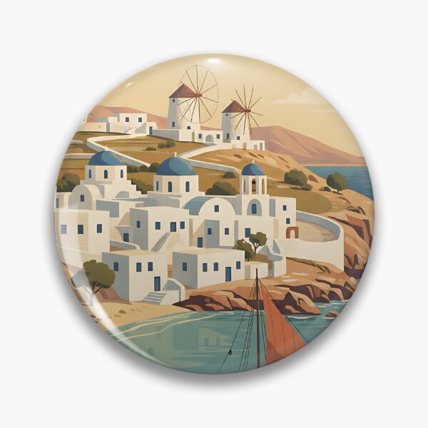 Item preview, Sifnos Greece, Greek Island Vintage Travel Tourism designed and sold by TravelersGems.