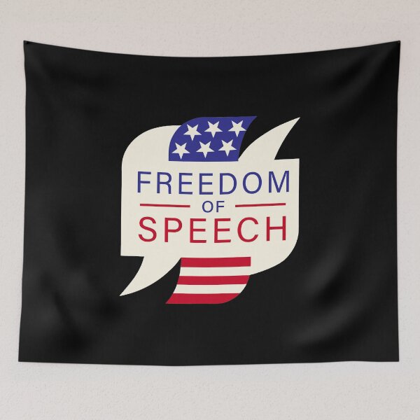 Item preview, American Freedom of Speech First Amendment designed and sold by AntiqueImages.