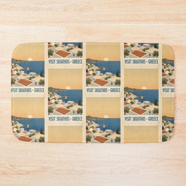Item preview, Skiathos Greece, Greek Island Vintage Travel Tourism designed and sold by TravelersGems.