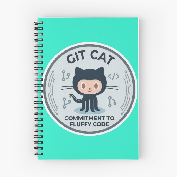 Item preview, Funny Git Gift Git Cat Commitment To Fluffy Code  GitHub Developer Humor Shirt Programmer Cat Gift designed and sold by Dev Mode.