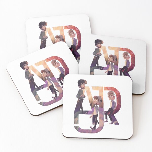 Item preview, AJR The Click Galaxy Logo Character Silhouette Colorful Pop Art designed and sold by CiranoSkasnot.