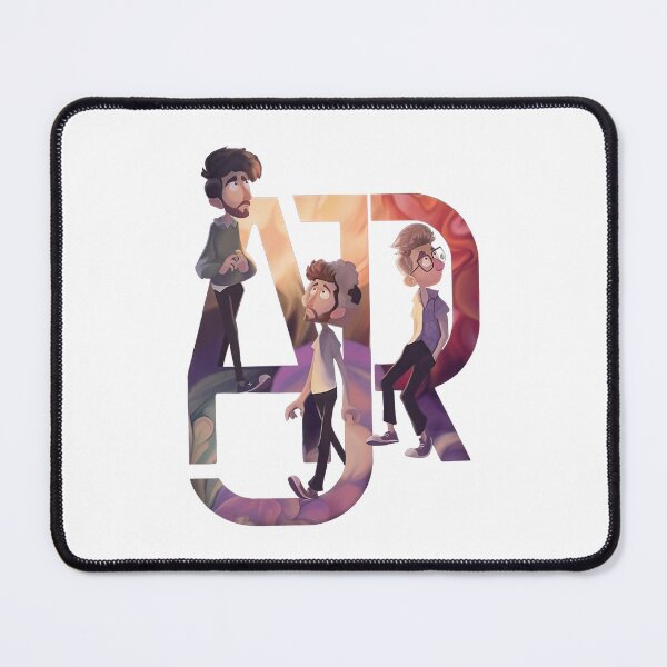 Item preview, AJR The Click Galaxy Logo Character Silhouette Colorful Pop Art designed and sold by CiranoSkasnot.