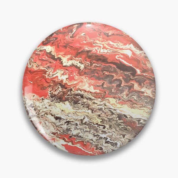 Item preview, Magma - Intense Red and Black Fluid Art designed and sold by Verdiami.