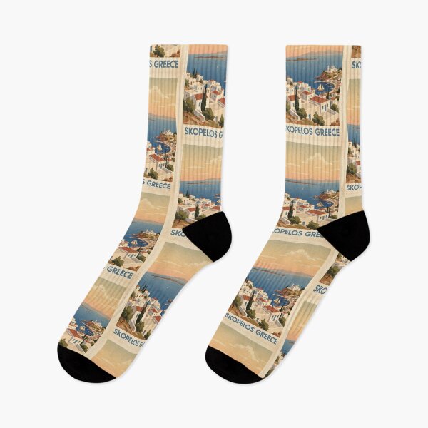 Item preview, Skopelos Greece, Greek Island Vintage Travel Tourism designed and sold by TravelersGems.