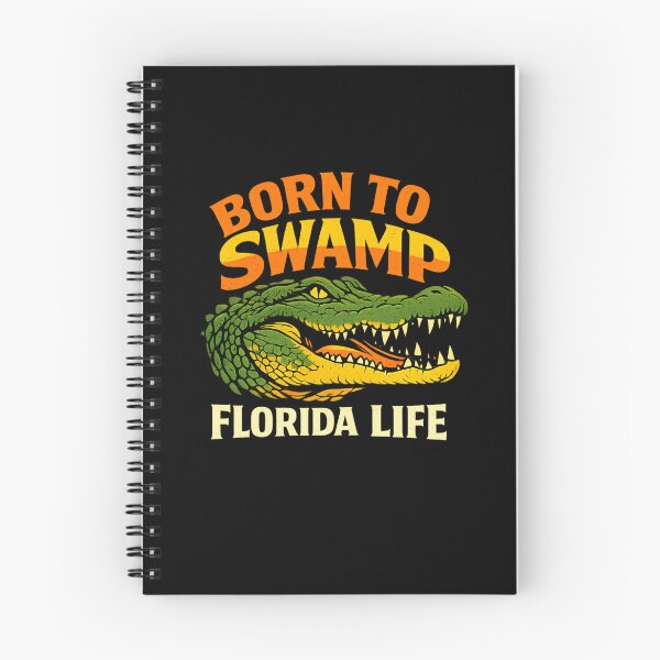 Item preview, Born To Swamp – Florida Alligator Retro Vintage Graphic designed and sold by MattyManiac.
