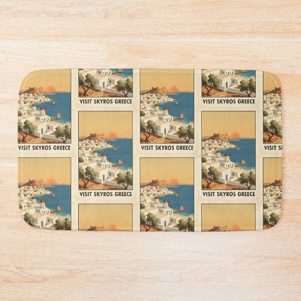 Item preview, Skyros Greece, Greek Island Vintage Travel Tourism designed and sold by TravelersGems.