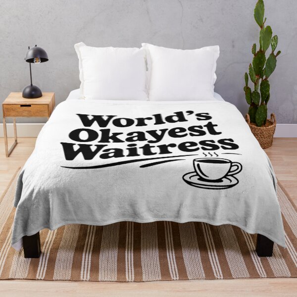 Item preview, World's Okayest Waitress designed and sold by Frank Ring.