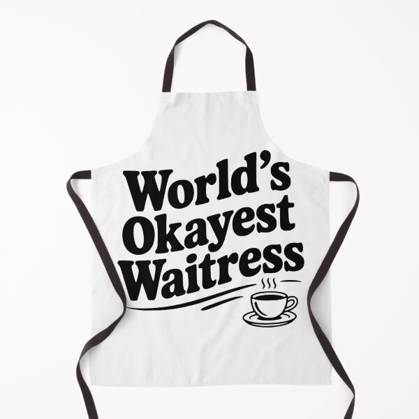 Item preview, World's Okayest Waitress designed and sold by Frank Ring.