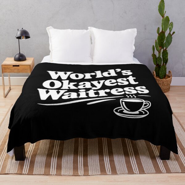 Item preview, World's Okayest Waitress designed and sold by Frank Ring.