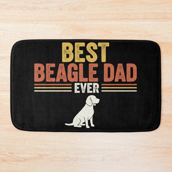 Item preview, Best Beagle Dad Ever Simple Funny Text Dog Lover Humor designed and sold by Designs-RZ.