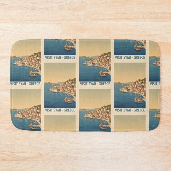 Item preview, Symi Greece, Greek Island Vintage Travel Tourism designed and sold by TravelersGems.