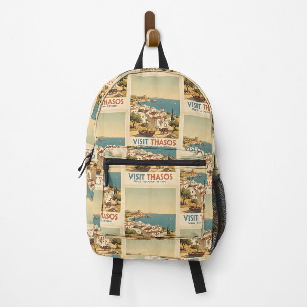 Item preview, Thasos Greece, Greek Island Vintage Travel Tourism designed and sold by TravelersGems.
