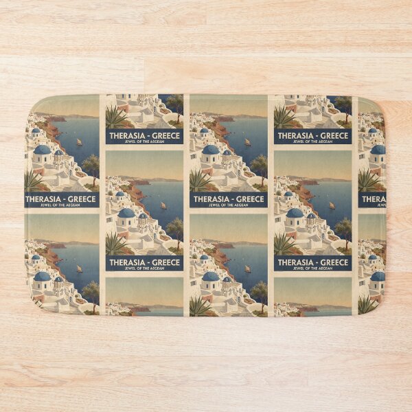 Item preview, Therasia Greece, Greek Island Vintage Travel Tourism designed and sold by TravelersGems.