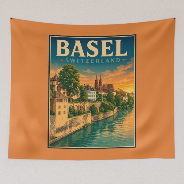Item preview, Basel - Switzerland designed and sold by GoodOldVintage.