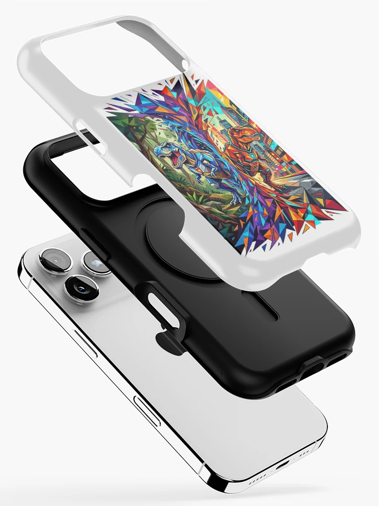 Thumbnail 2 of 4, iPhone Case, Two T-Rex designed and sold by PP&RAINBOW SHOP.