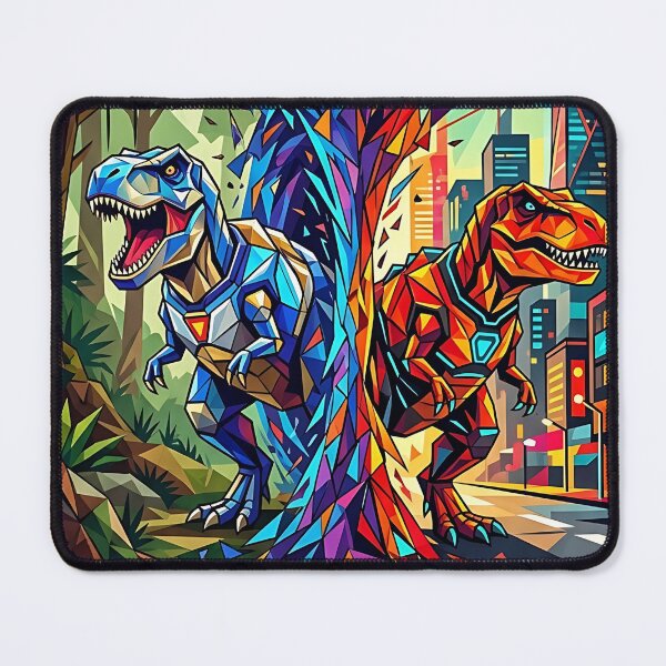 Item preview, Two T-Rex designed and sold by PP&RAINBOW SHOP.