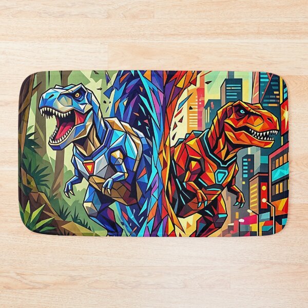 Item preview, Two T-Rex designed and sold by PP&RAINBOW SHOP.