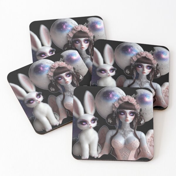 Item preview, Galaxy Hair Queen & Big Lashes Alien Kitty designed and sold by LujziWorld.
