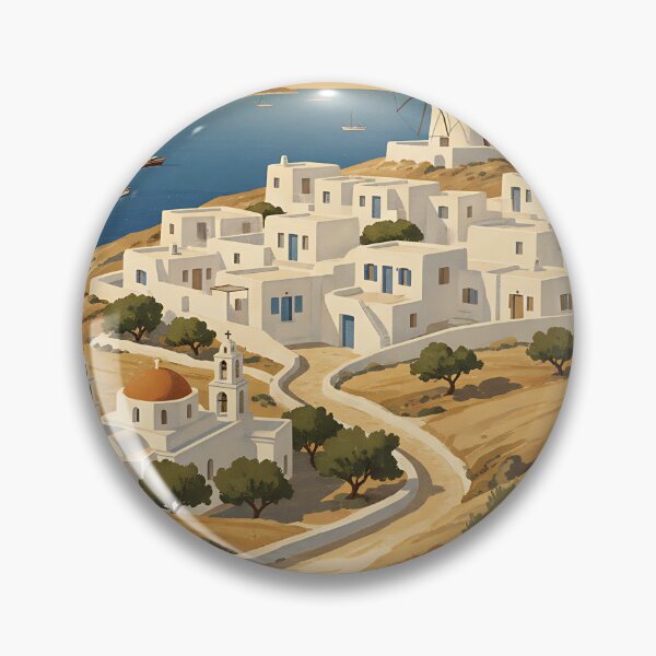 Item preview, Tinos Greece, Greek Island Vintage Travel Tourism designed and sold by TravelersGems.