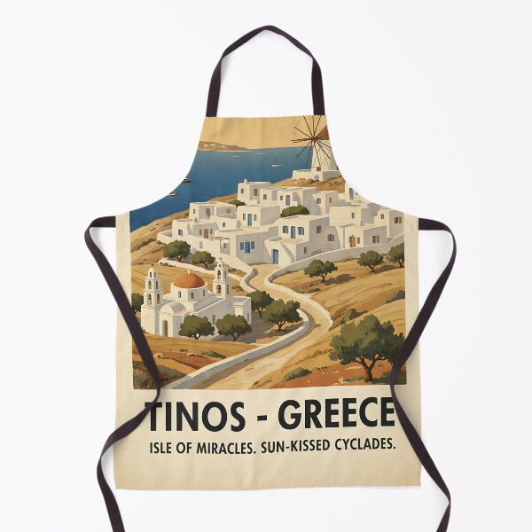 Item preview, Tinos Greece, Greek Island Vintage Travel Tourism designed and sold by TravelersGems.