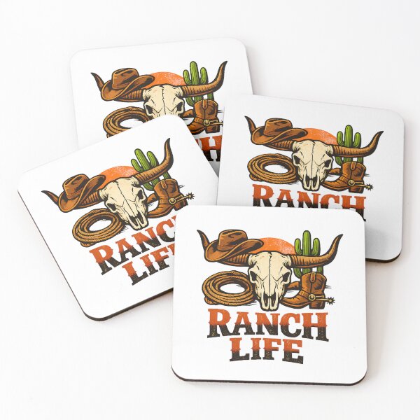 Item preview, Ranch Life Western Cowboy Skull Graphic Shirt for Ranchers designed and sold by MattyManiac.