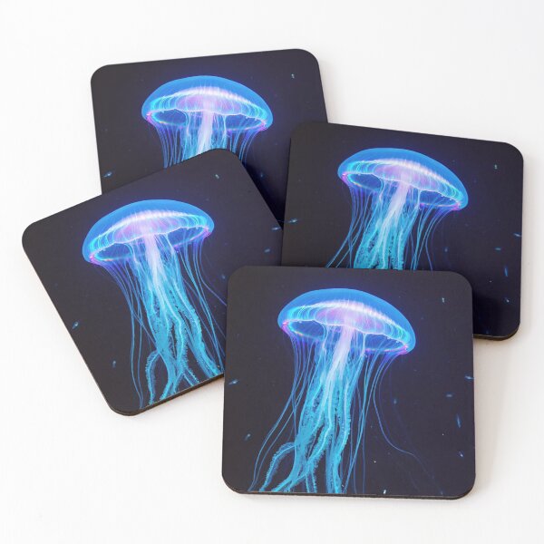 Item preview, Bioluminescent Jellyfish designed and sold by psychoshadow.