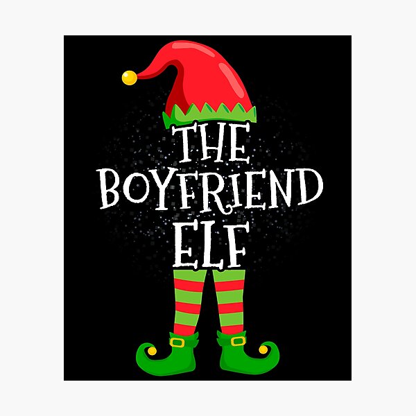 Item preview, boyfriend Elf Family Matching Christmas Group designed and sold by CosmoKitsch.