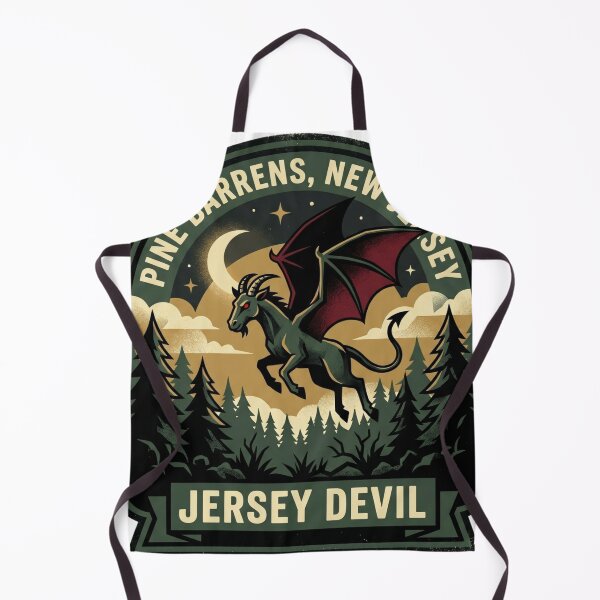 Item preview, Pine Barrens – Jersey Devil | National Park Badge Design designed and sold by ElNiro.