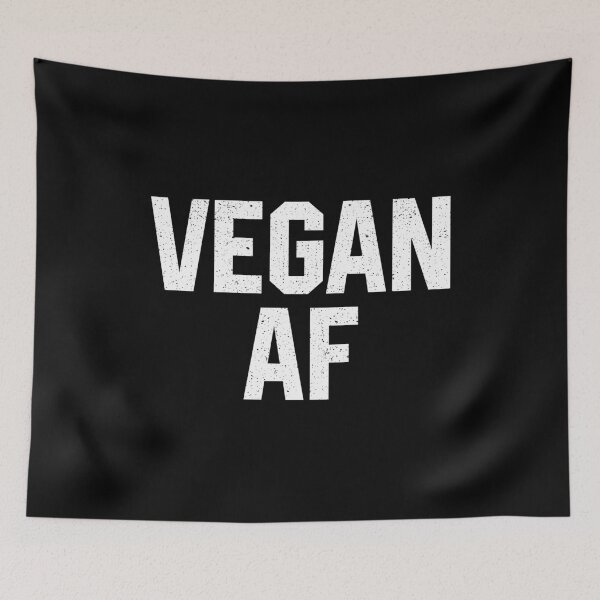 Item preview, Vegan AF - Funny Vegan Vegetarian Gift designed and sold by divanagebazy.
