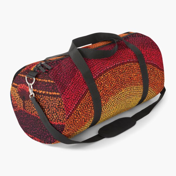 Item preview, Aboriginal Inspired Dot Art - Ayers Rock Uluru Sunrise Kangaroo designed and sold by GrinGalore.