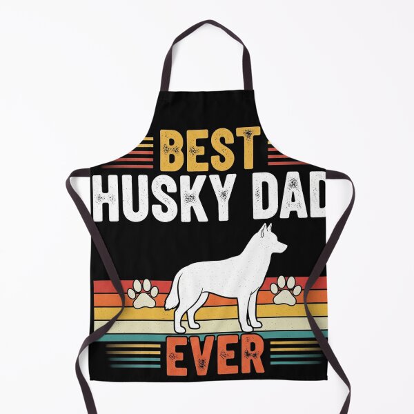 Item preview, Best Husky Dad Ever Minimalist Funny Dog Owner Gift Tee designed and sold by Designs-RZ.