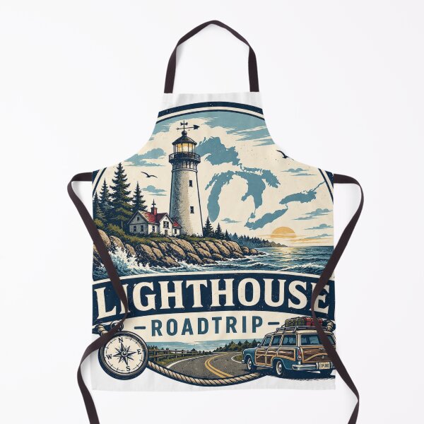 Item preview, Lighthouse Roadtrip designed and sold by greatlakesimage.