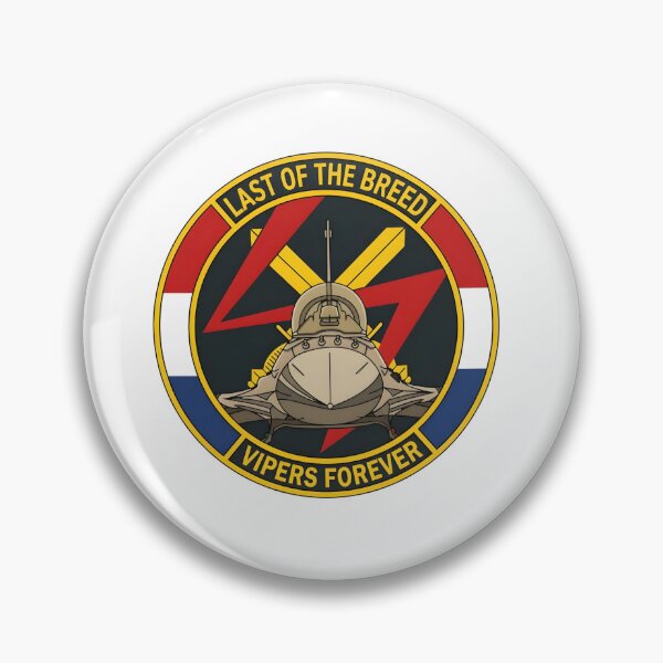 Item preview, F-16 Viper "Last of the Breed - Vipers Forever" Commemorative Patch designed and sold by CharlieDesings.