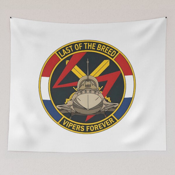 Item preview, F-16 Viper "Last of the Breed - Vipers Forever" Commemorative Patch designed and sold by CharlieDesings.
