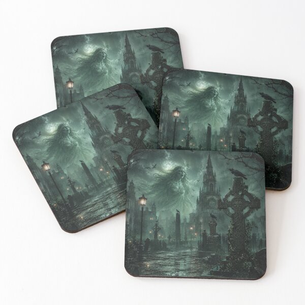 Item preview, The Cemetery of the Banshee Queen | Dublin Gothic Horror designed and sold by kabucino.