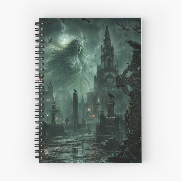 Item preview, The Cemetery of the Banshee Queen | Dublin Gothic Horror designed and sold by kabucino.