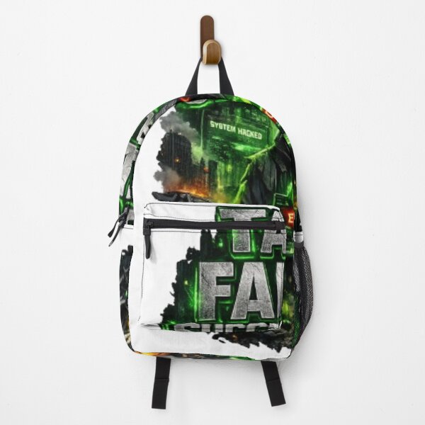 Item preview, TASK FAILED SUCCESSFULLY – Futuristic Cyberpunk Hacker Sticker designed and sold by THAMIM REALITY 2.0.