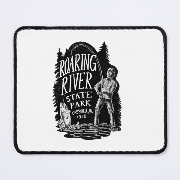 Item preview, Roaring River State Park Fisherman designed and sold by John Morris Illustration.
