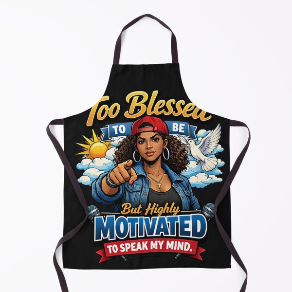 Item preview, Fortunate Motivated Woman Communicating Thoughts designed and sold by Tsugraf Designs.